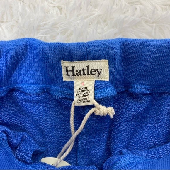 Hatley Boys Blue Melange Terry Shorts 4 - Picture 2 of 4